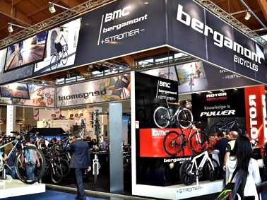 Messestand von Bergamont auf der Eurobike