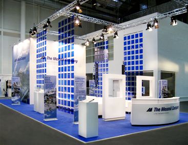 Messestand der Mexmil Company auf der Aircraft Interiors Expo